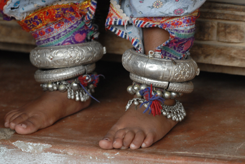 браслет на ногу, браслет с бубенчиками, индийские украшения, этнические украшения, украшения для восточных танцев